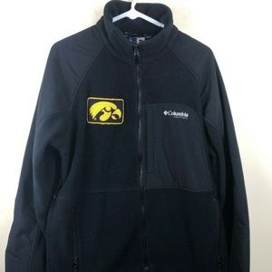 Columbia Iowa Hawkeyes Athletic Football Jacket